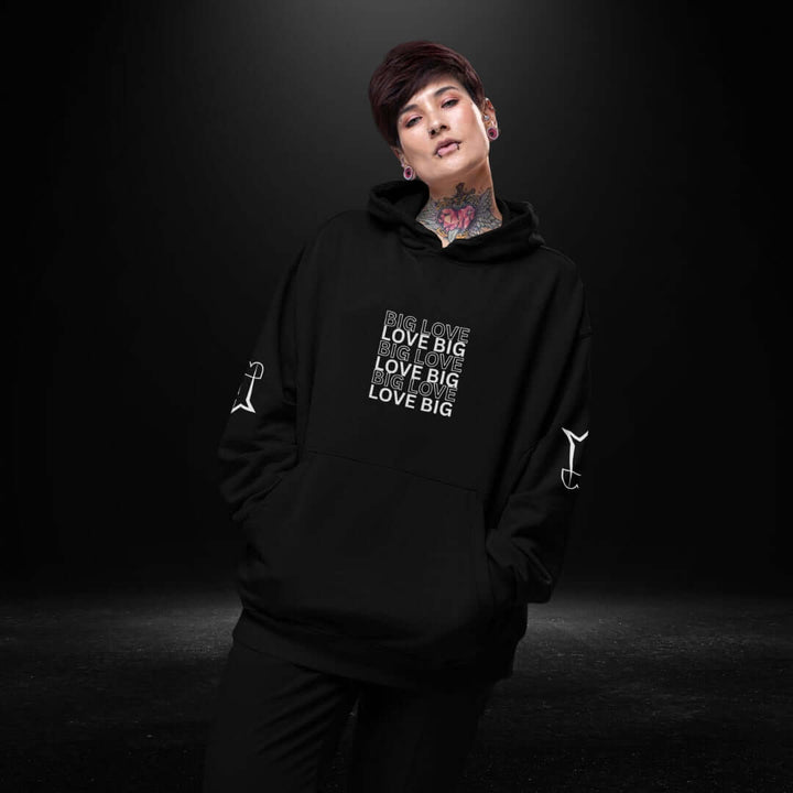 Big Love Black Hoodie