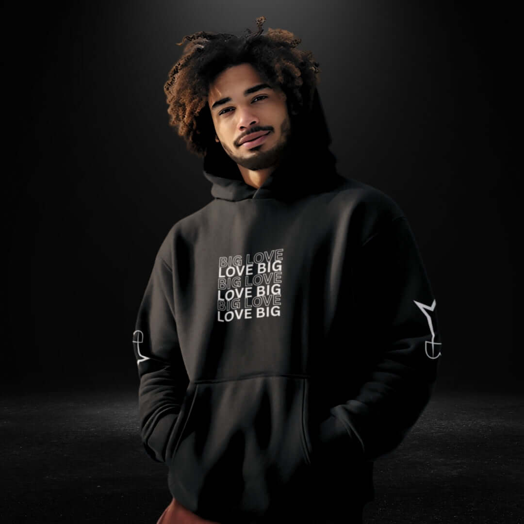 Big Love Black Hoodie