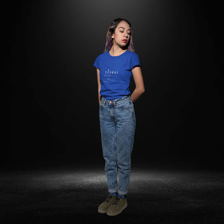 Bisexual Definitions Blue Tee - Bite Me Now