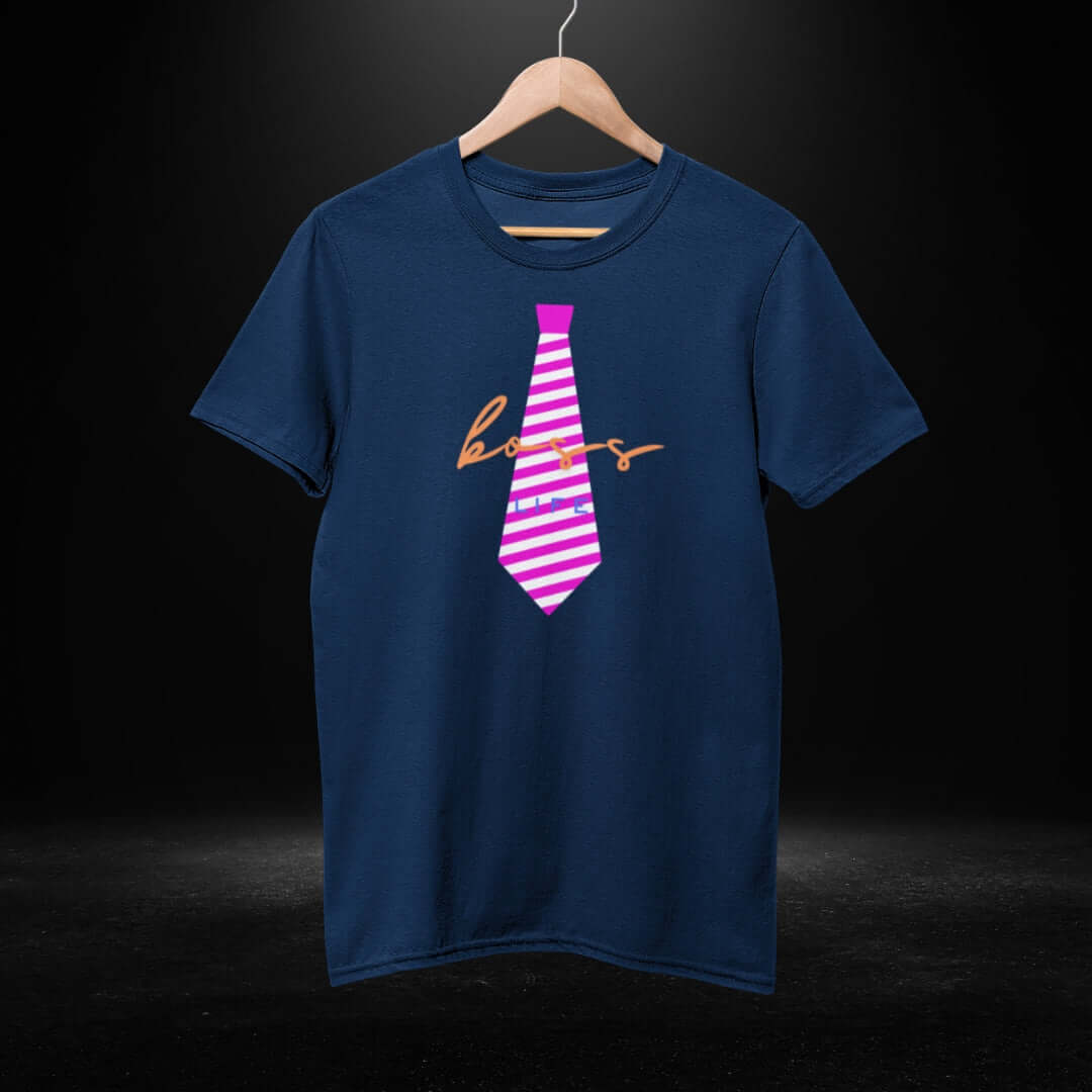 Boss Life Navy Tee - Bite Me Now