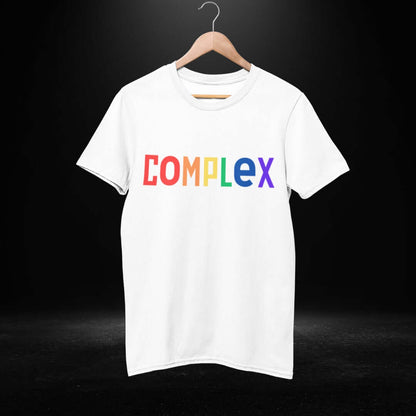 Complex White Tee - Bite Me Now 