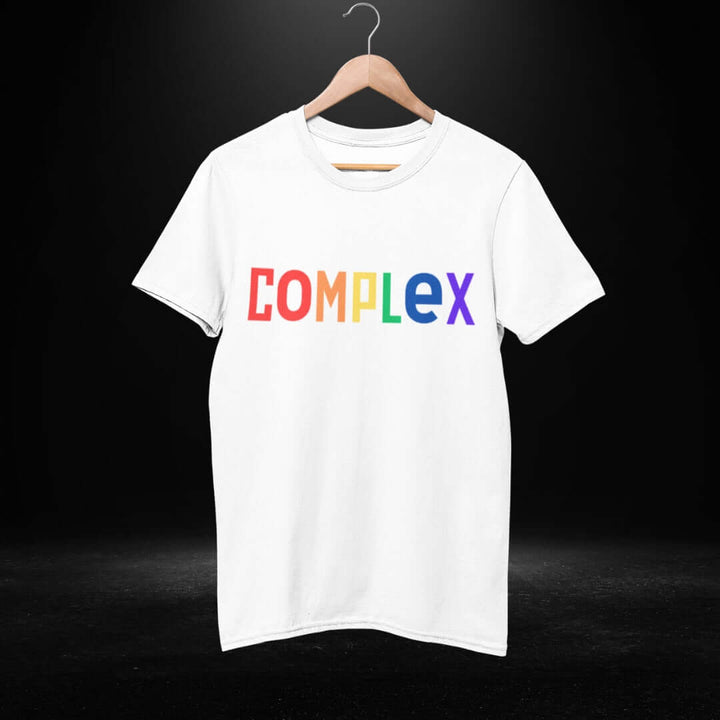 Complex White Tee - Bite Me Now 