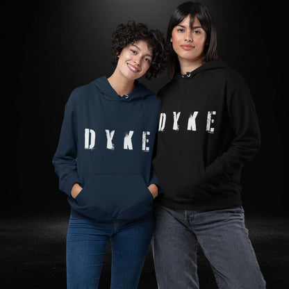 DYKE Hoodie NAV/BLK - Bite Me Now