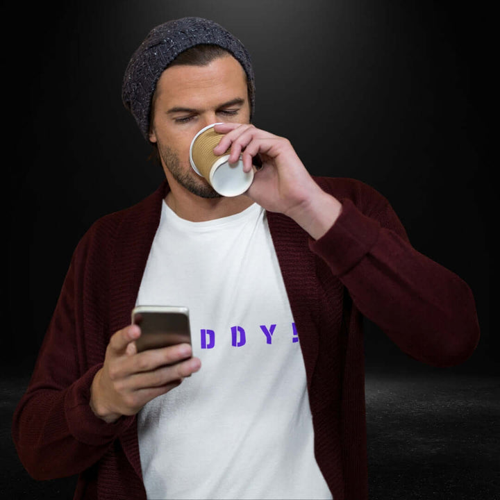 Daddy White Tee - Bite Me Now