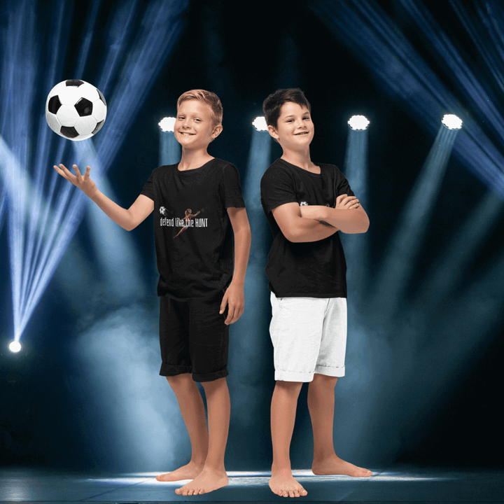 Matildas Kids Tee - Defend Like the Hunt - Bite Me Now