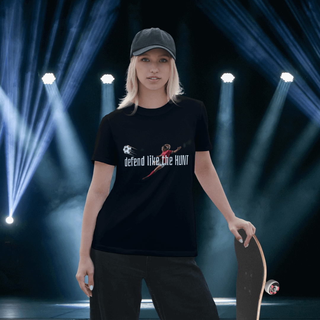 Matildas Kids Tee - Defend Like the Hunt - Bite Me Now