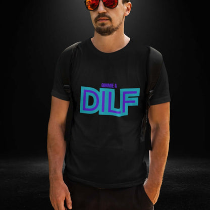 DiLF Black Tee - Bite Me Now