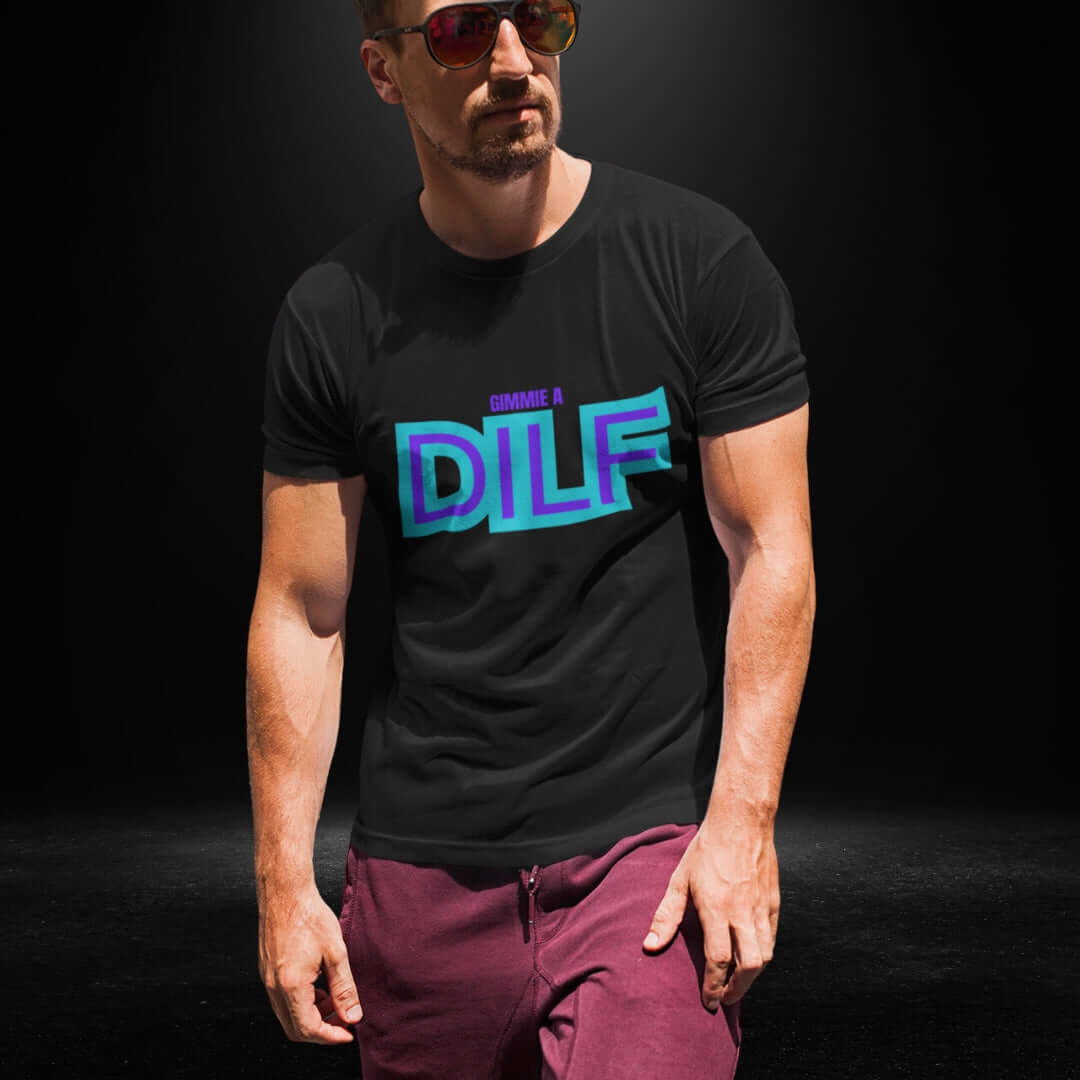 DiLF Black Tee - Bite Me Now