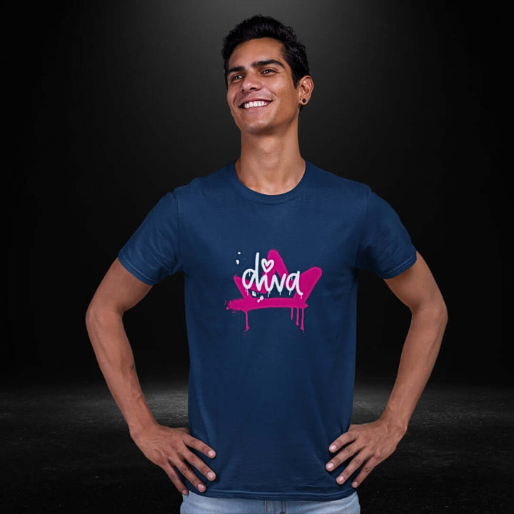 Diva Navy Tee