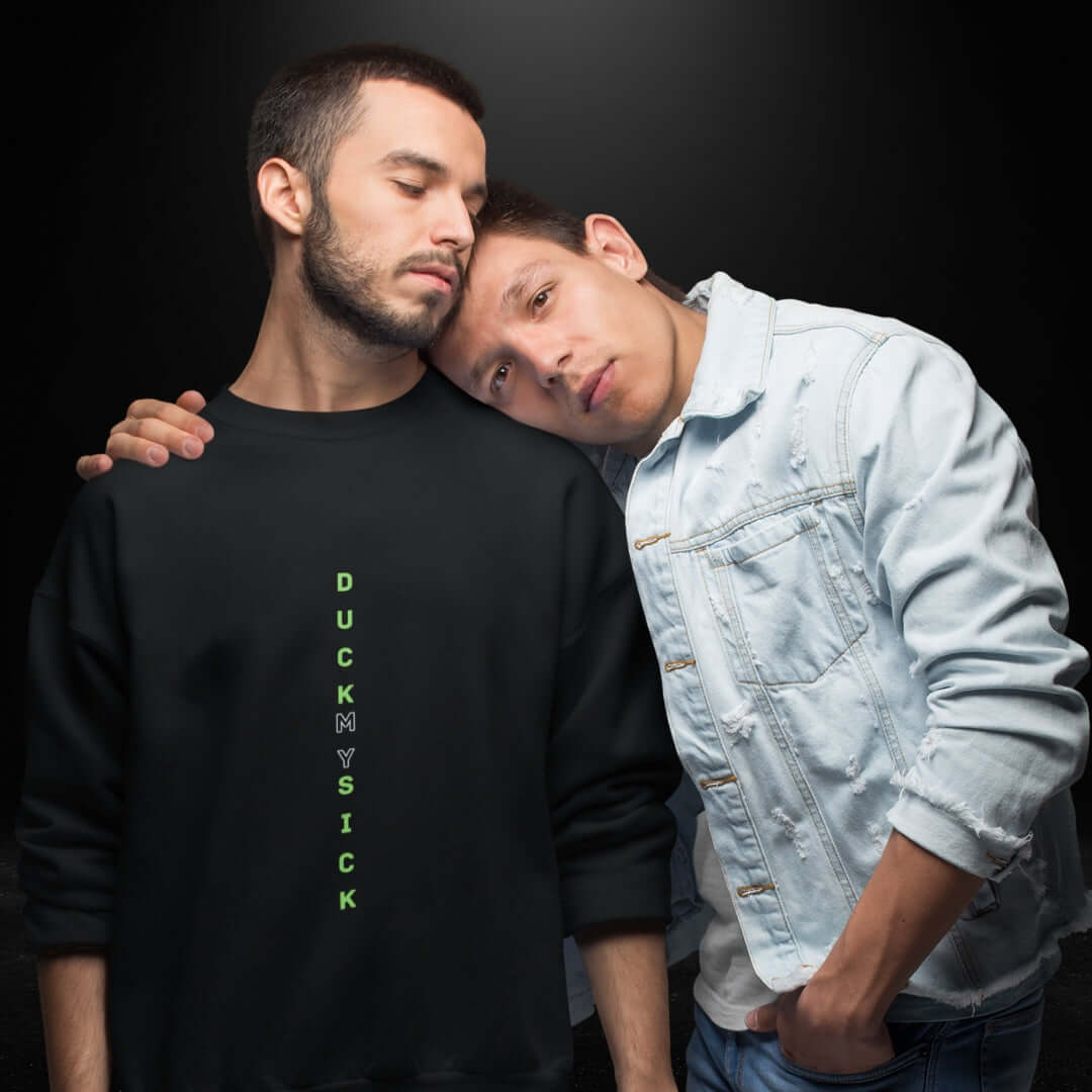 Duck My Sick Black Long Sleeve Tee