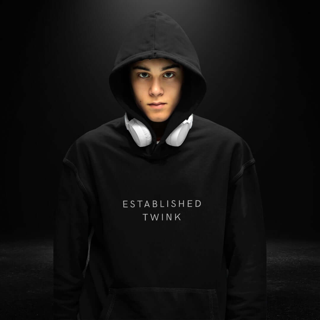 Established Twink Black Hoodie 