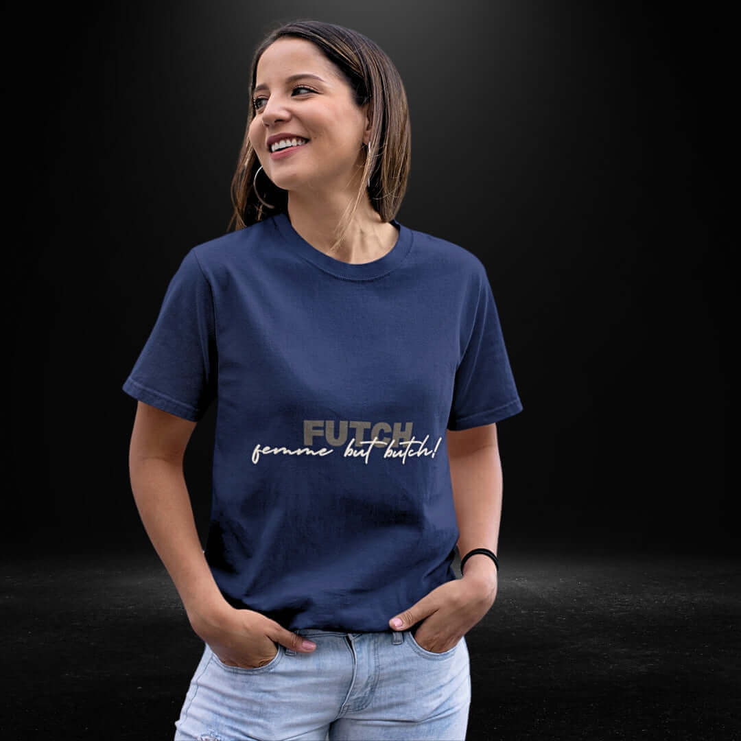 Futch Navy Tee - Bite Me Now 