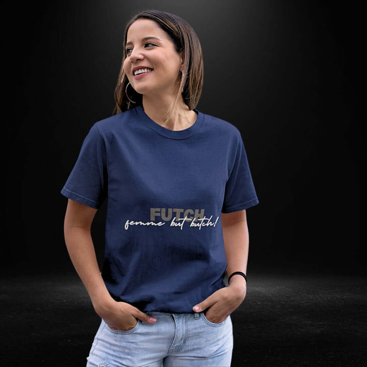 Futch Navy Tee - Bite Me Now 