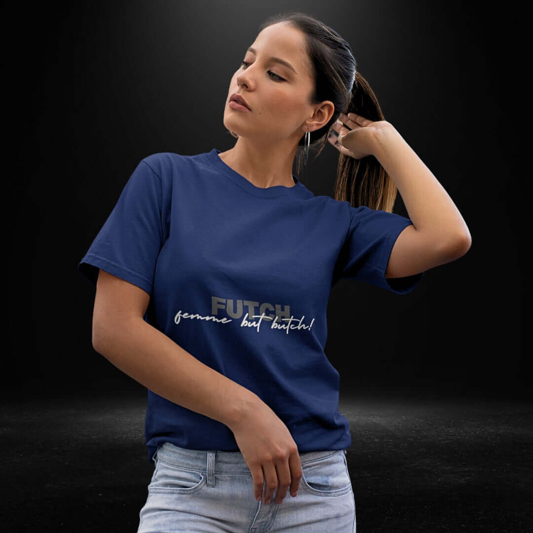 Futch Navy Tee - Bite Me Now 