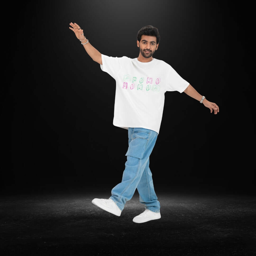 Fomo Homo White Tee - Bite Me Now
