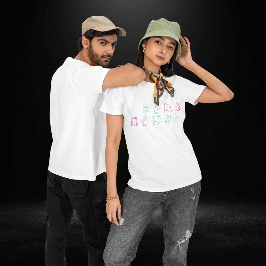 Fomo Homo White Tee - Bite Me Now