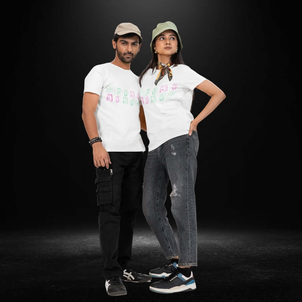 Fomo Homo White Tee - Bite Me Now