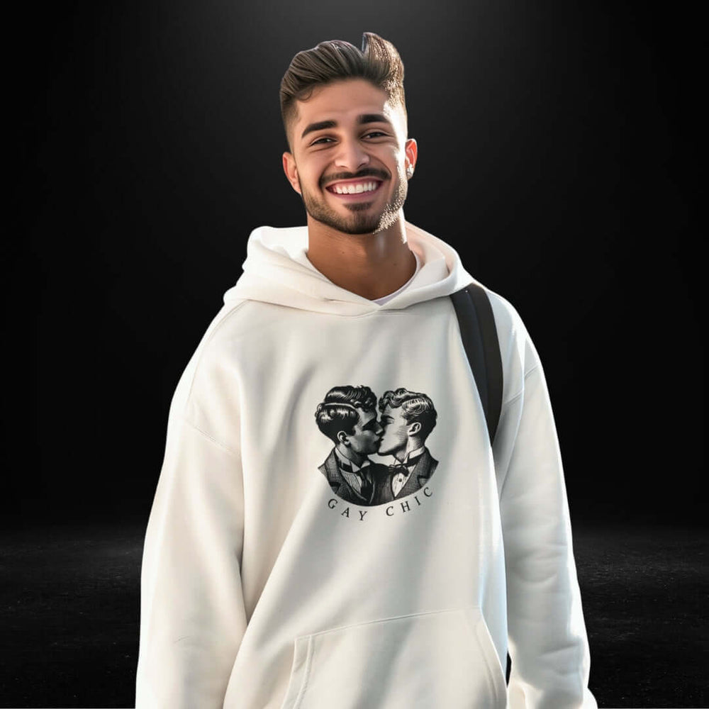 Gay Chic White Hoodie 