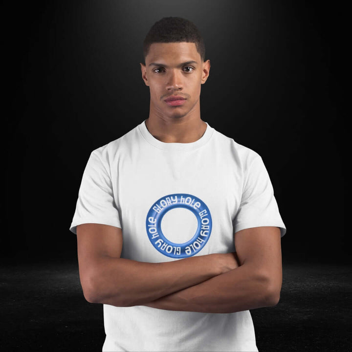 Glory Hole White Tee - Bite Me Now