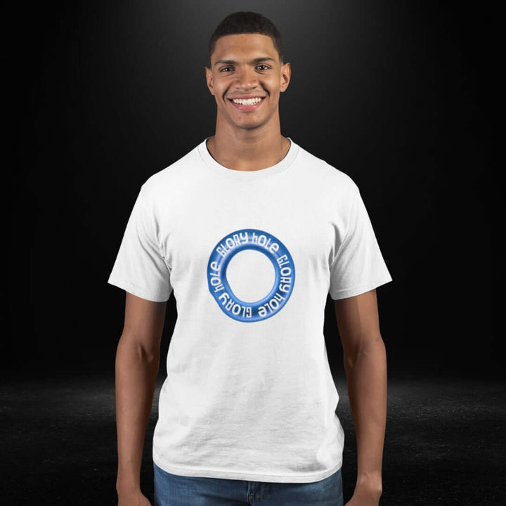 Glory Hole White Tee - Bite Me Now