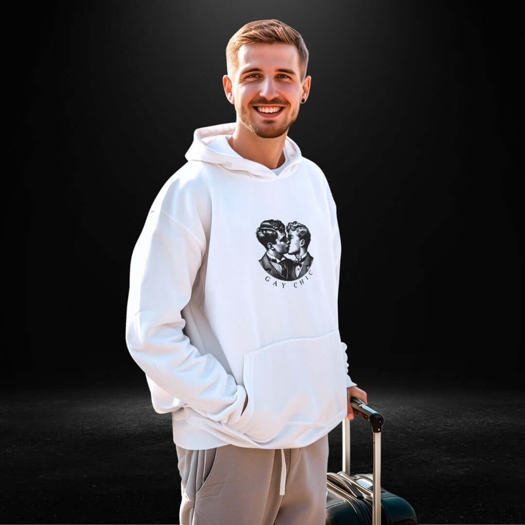 Gay Chic White Hoodie 