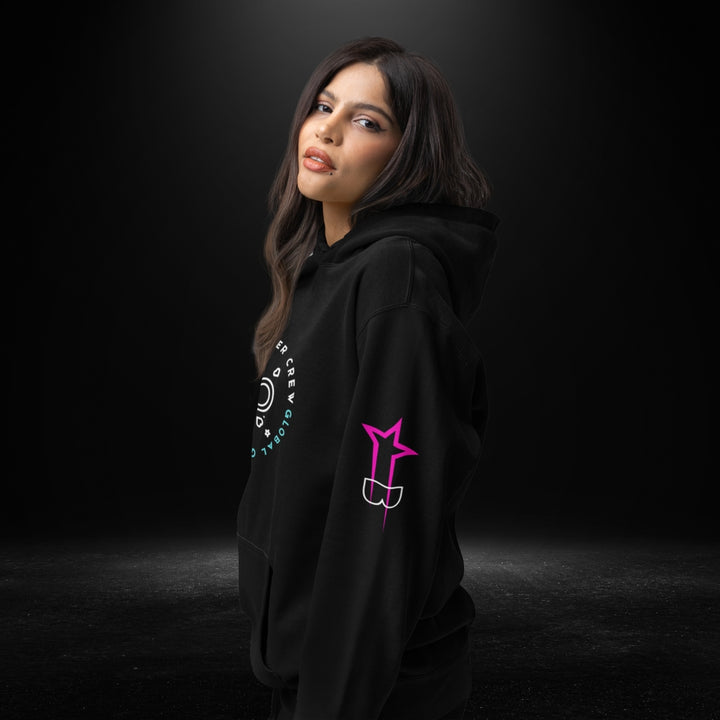 Global Queer Crew Black Hoodie 