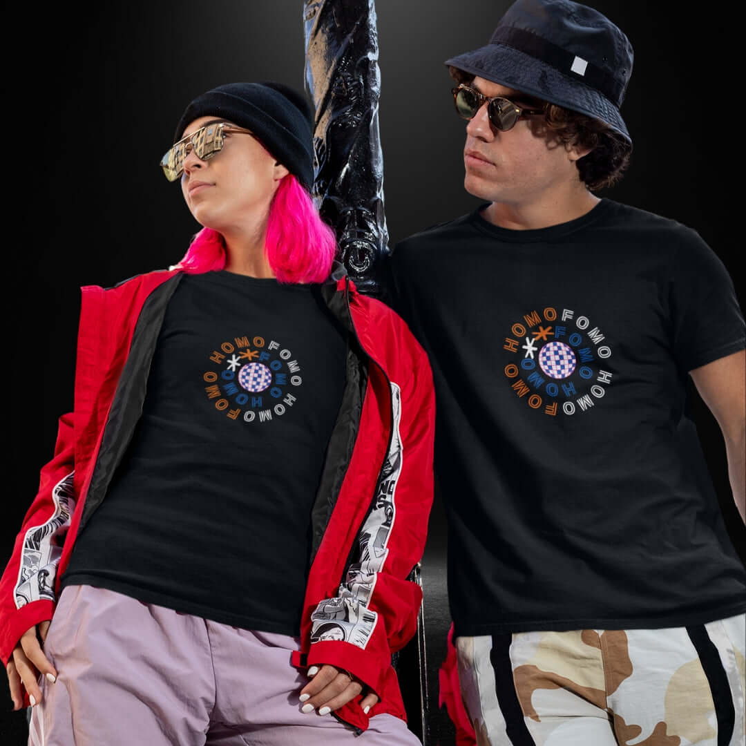 Homo Fomo Black Tee