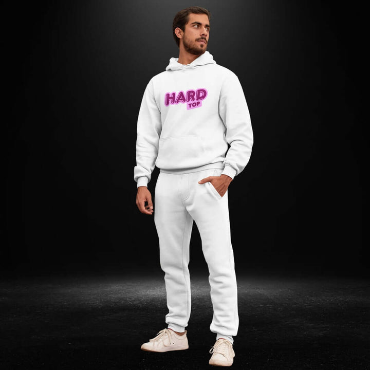 Hard Top White Hoodie 