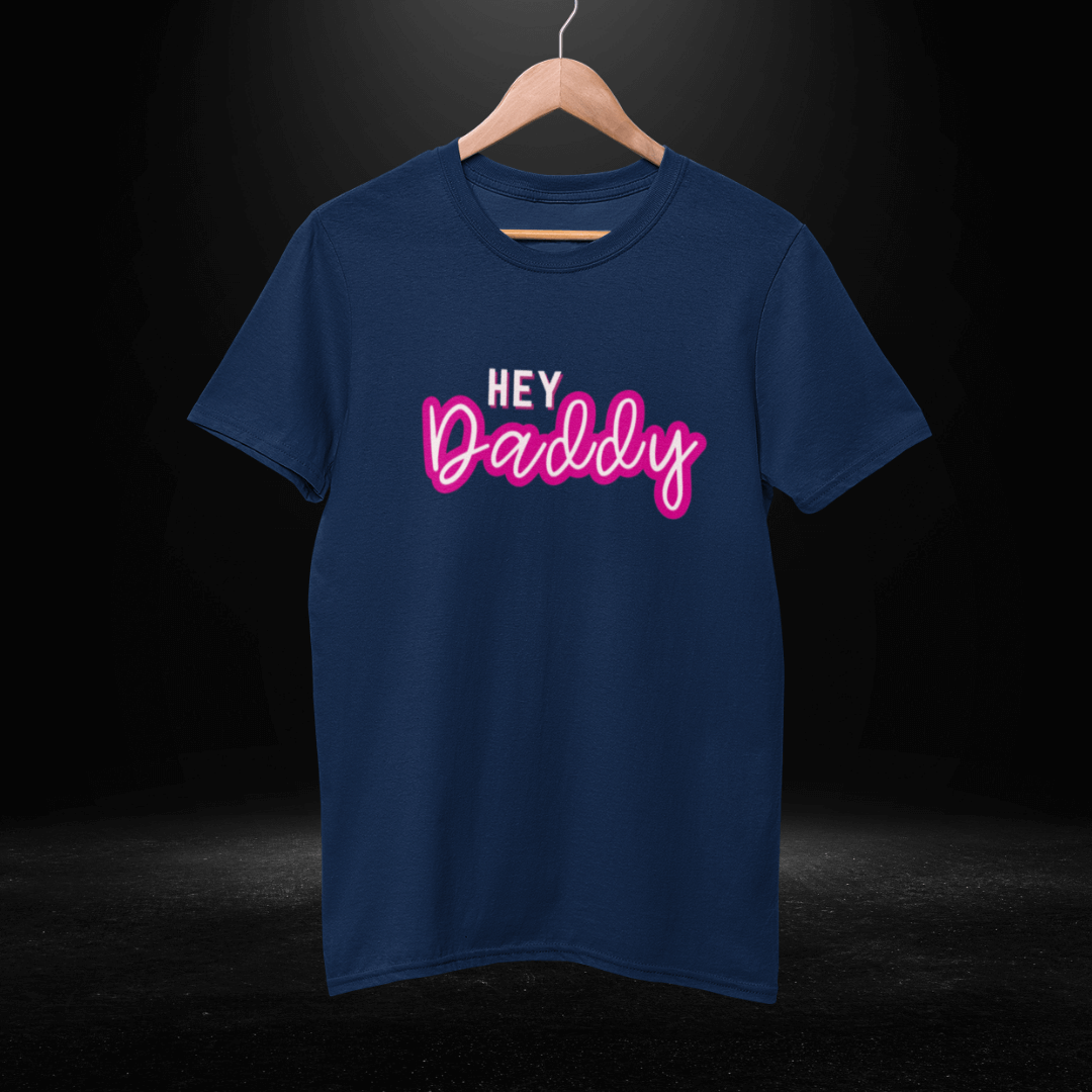 Hey Daddy Navy Tee - Bite Me Now