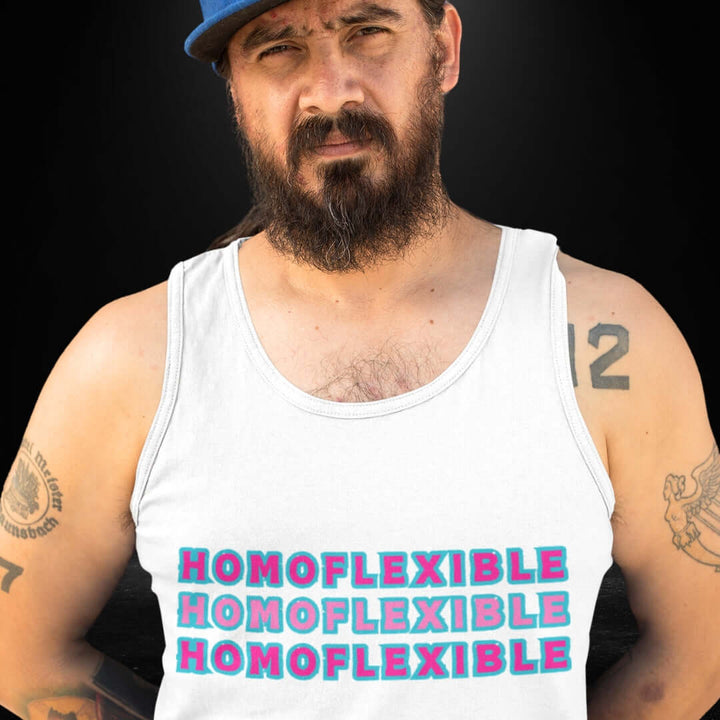 Homoflexible Singlet - Bite Me Now