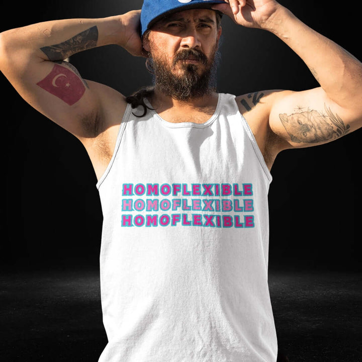 Homoflexible Singlet - Bite Me Now