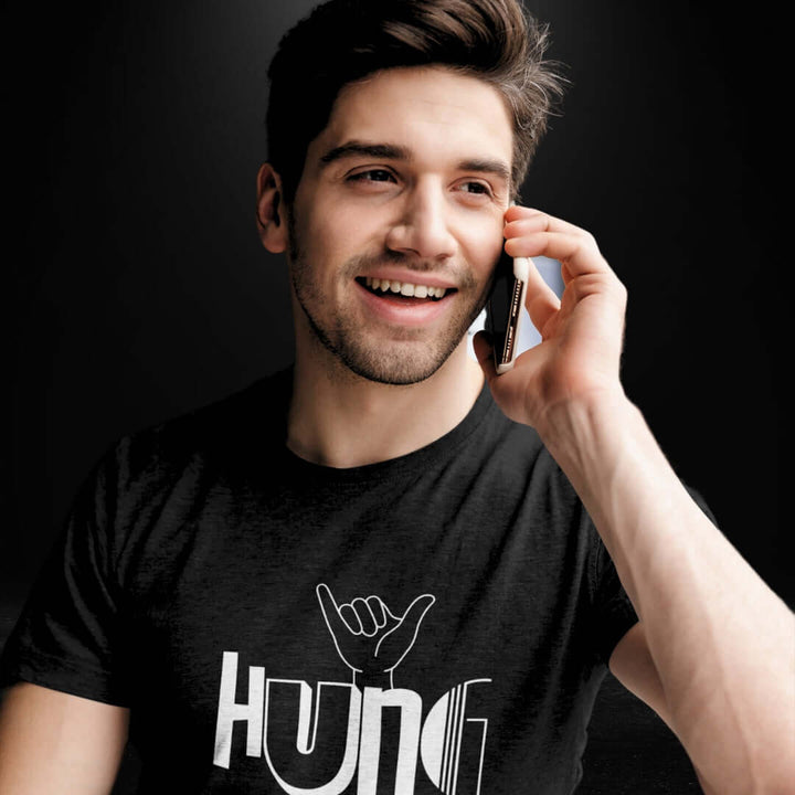 Hung Black Tee