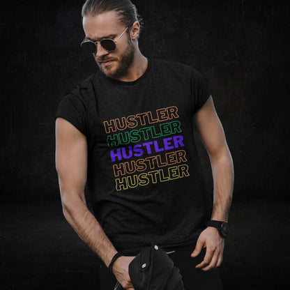 Hustler Black Tee - Bite Me Now