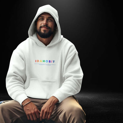 IDAHOBIT Day White Hoodie - Bite Me Now