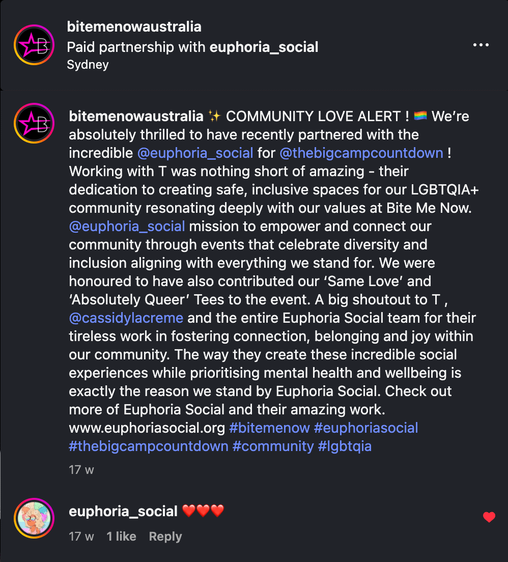 IG Post - Euphoria Social 