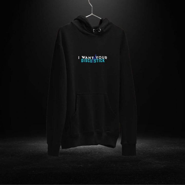I Want Your Disco Stick Black Hoodie - Bite Me Now