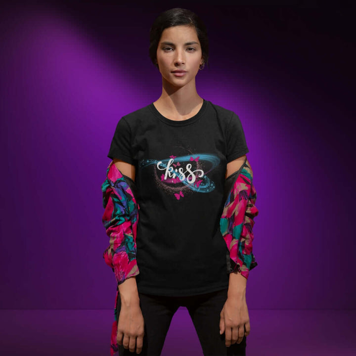 Kiss Black Tee - Bite Me Now