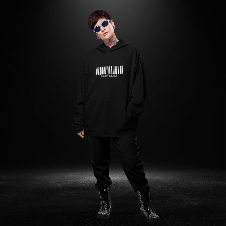 Lady Balls Black Hoodie