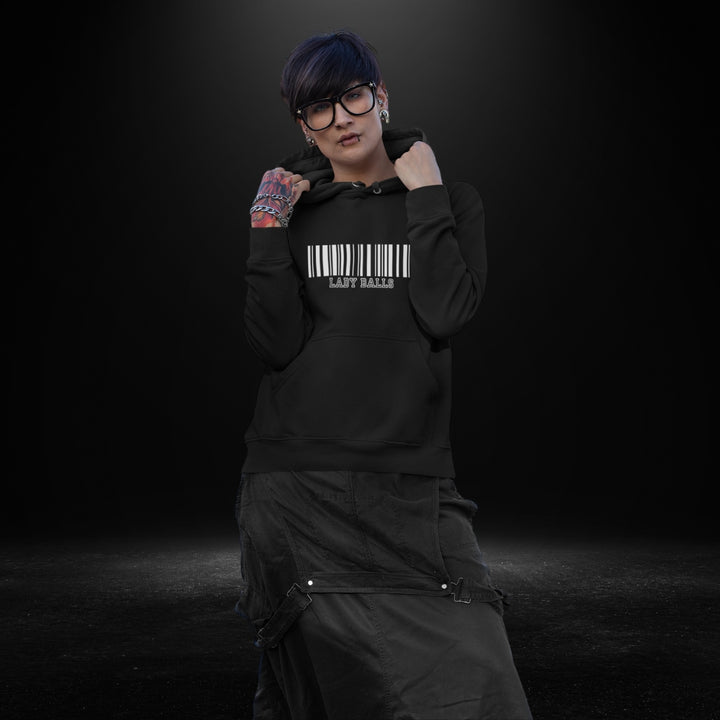 Lady Balls Black Hoodie