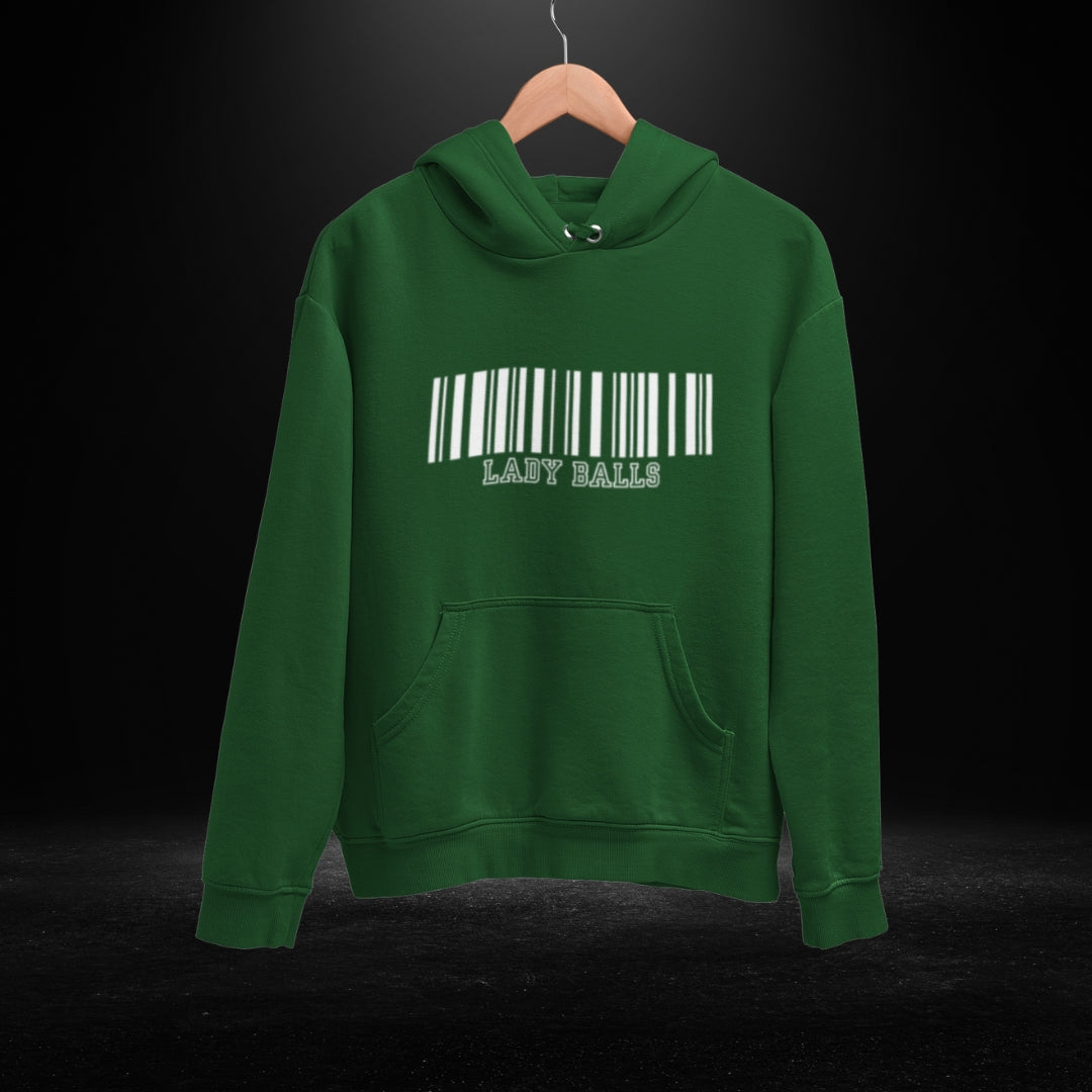 Lady Balls Green Hoodie