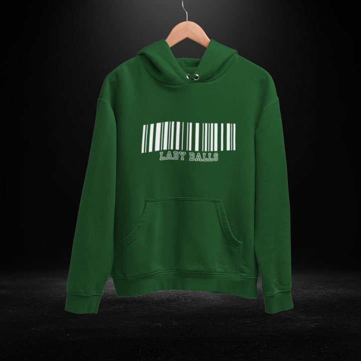 Lady Balls Green Hoodie
