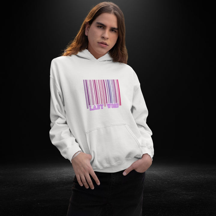 Lady Wood White Hoodie 