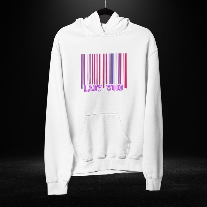 Lady Wood White Hoodie 