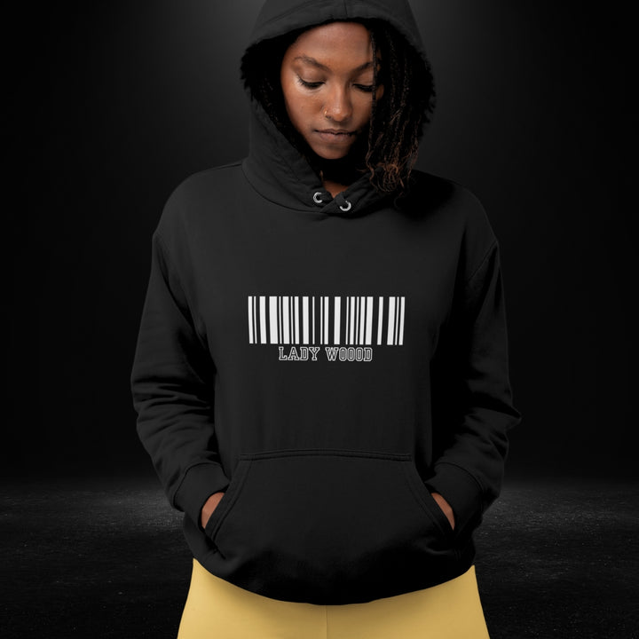 Lady Wood Black Hoodie 