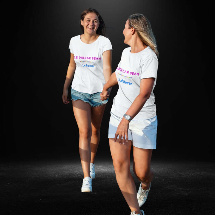 Le Dollar Bean White Tee -  Bite Me Now