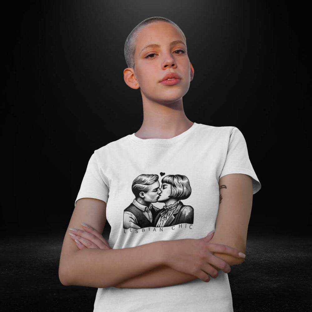 Lesbian Chic White Tee