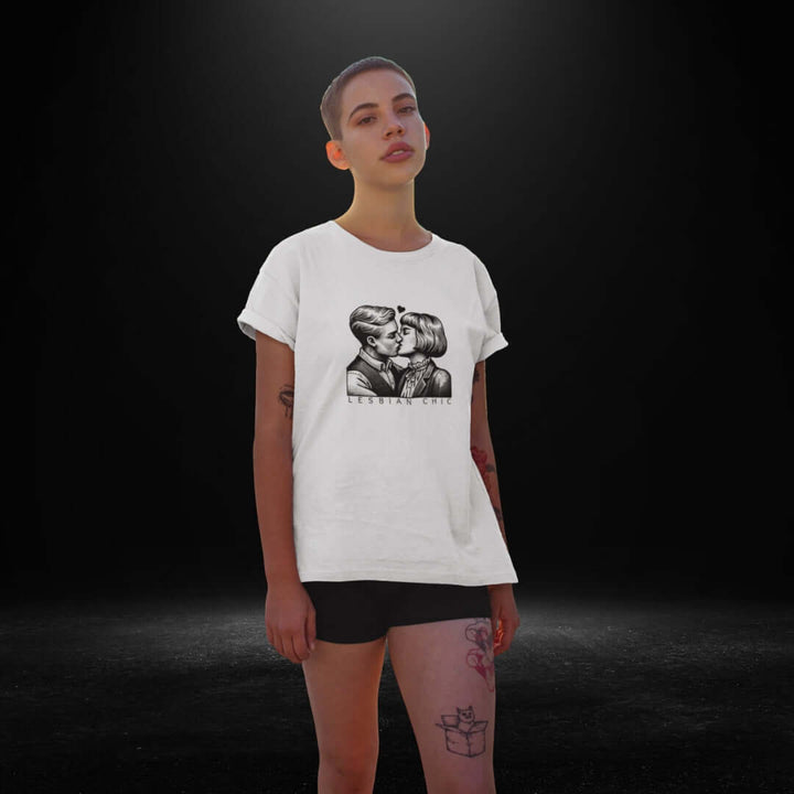 Lesbian Chic White Tee