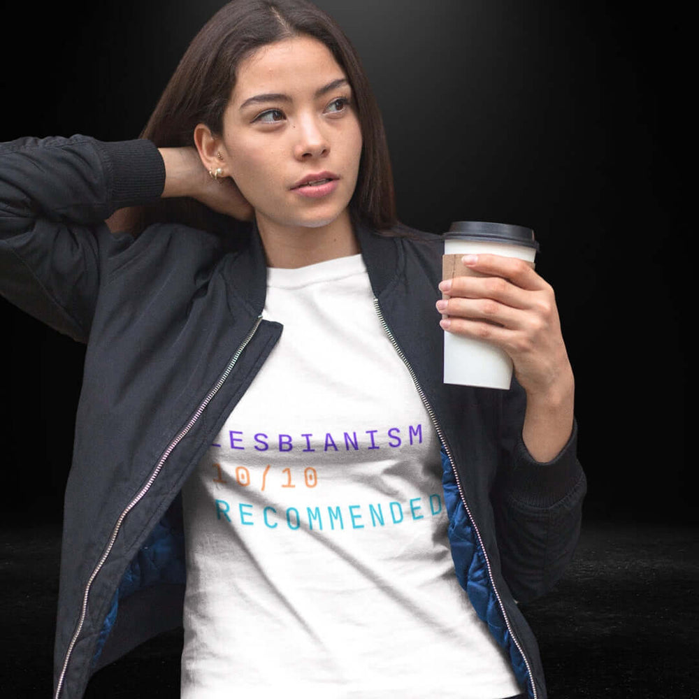 Lesbianism White Tee - Bite Me Now