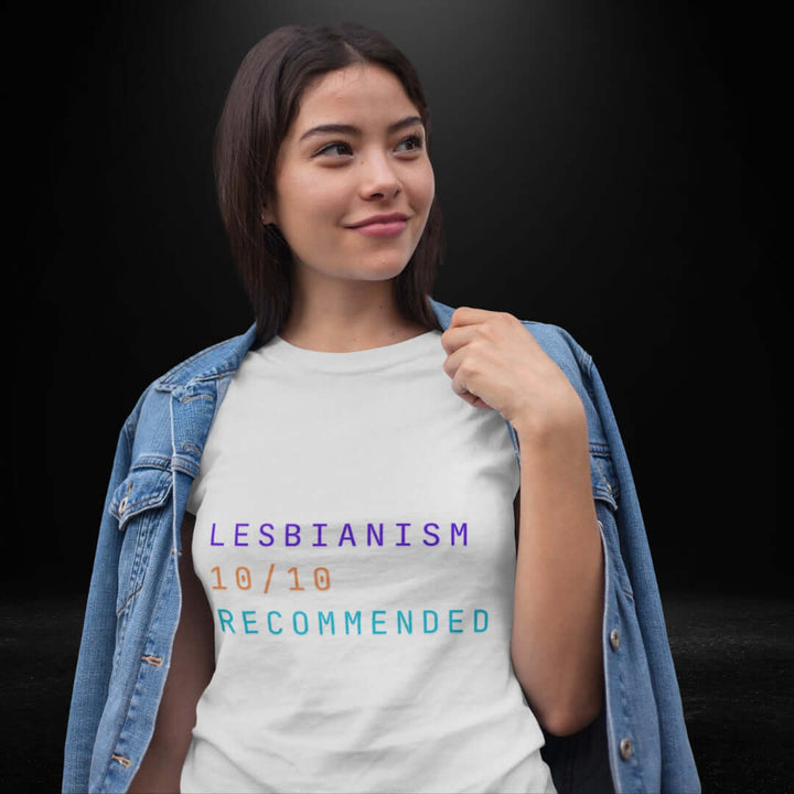 Lesbianism White Tee - Bite Me Now