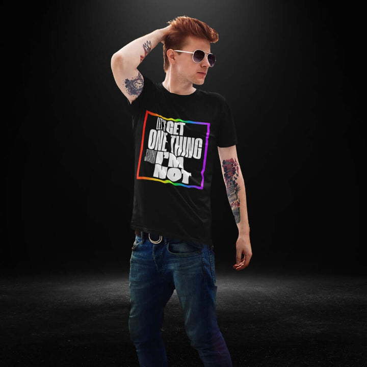 Let's Get One Thing Straight - I'm Not Black Tee